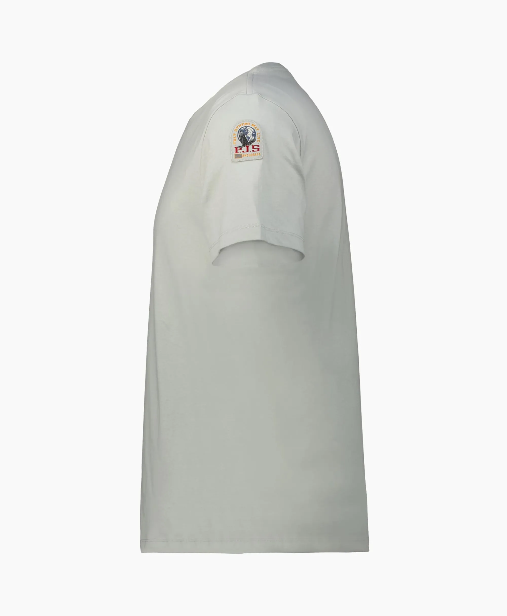 Hot T-Shirt Korte Mouw Shispare Licht Grijs Heren T-Shirts