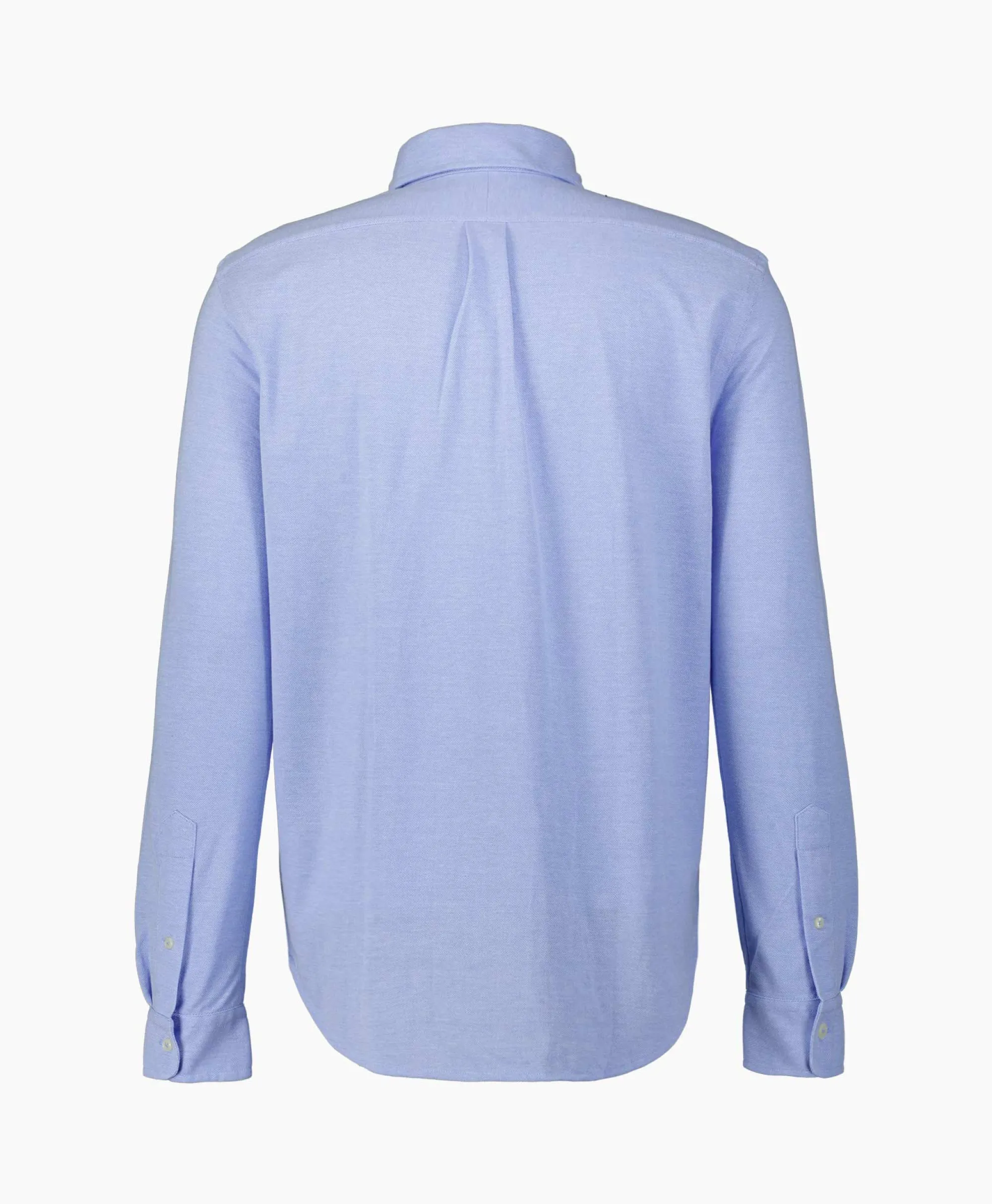 Online Overhemd Oxford Mesh Licht Blauw Heren Overhemden