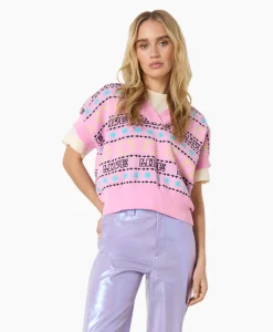 Outlet Gilet Allyl Paars Dames Gilets