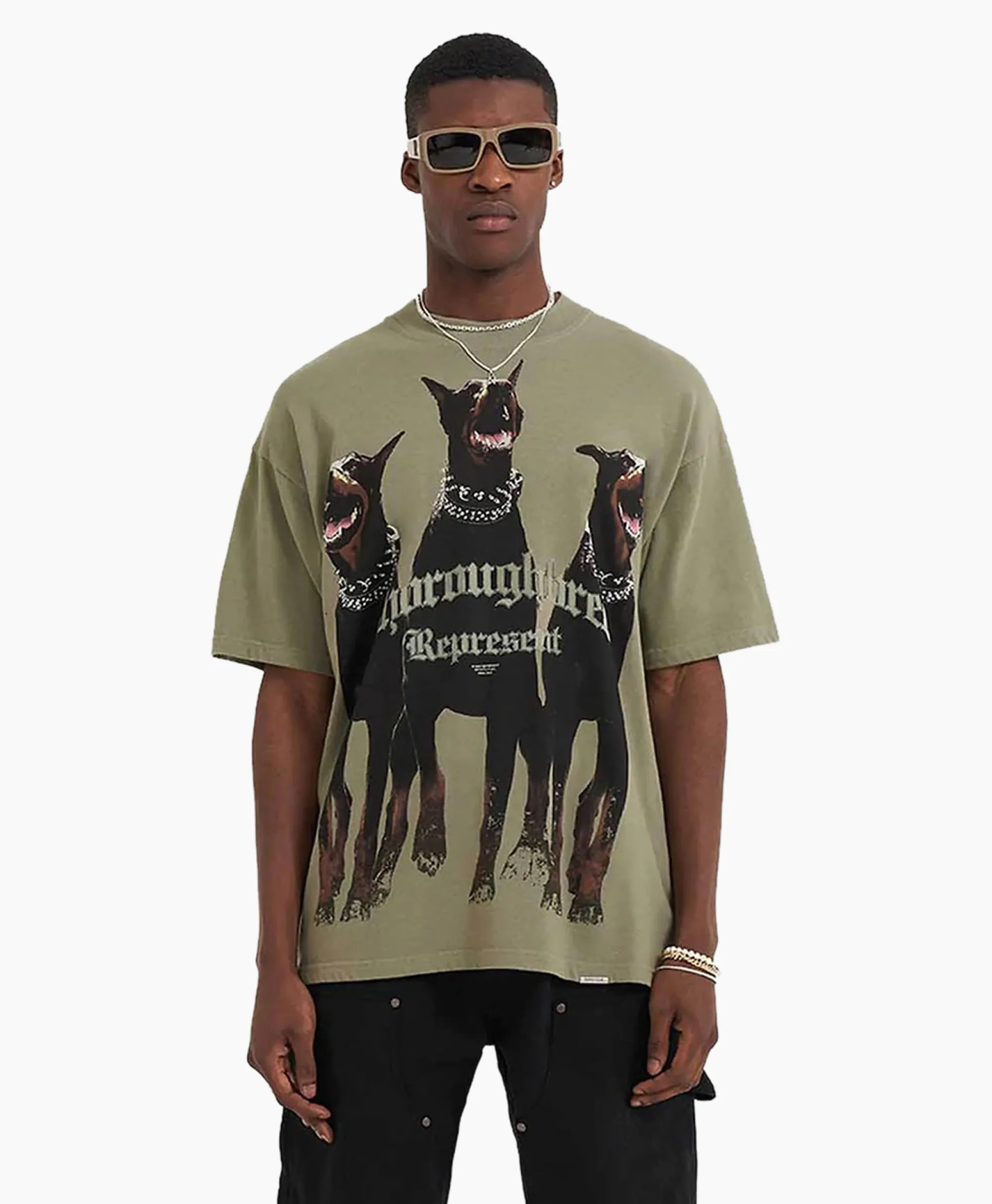 Best Top & T-Shirt Thoroughbred Groen Heren T-Shirts