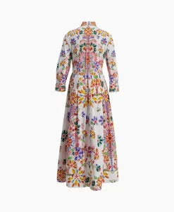 Sale Midi Jurk Elenat Oranje Dames Jurken