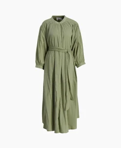 Sea Me Happy Maxi Jurk Balloon Long Double Layered Licht Groen*Dames Jurken