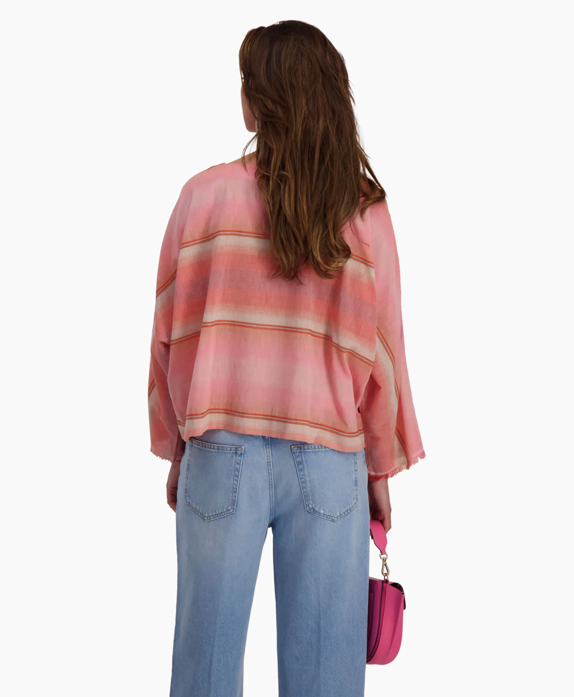 Best Top Moorea Multicolour Oranje Dames T-Shirts & Tops