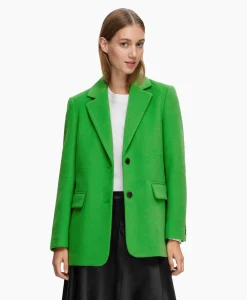 Clearance Blazer Sasja Wool B Groen Dames Blazers