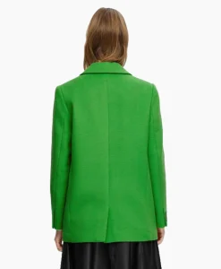 Clearance Blazer Sasja Wool B Groen Dames Blazers