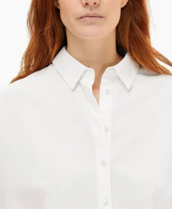 Hot Blouse Dina-Sanni Ls Shirt Noos Wit Dames Blouses