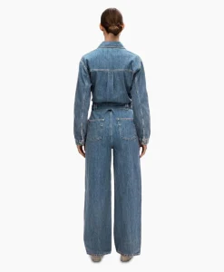 Outlet Jumpsuit Marley Ls Mid Blue Denim Jumpsui Jeans Dames Jumpsuits