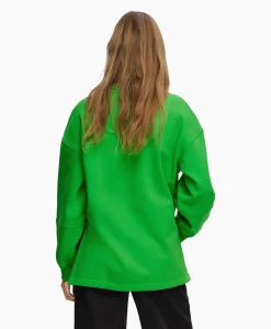 Hot Pullover Yrsa Ls Crew Neck Sweat Groen Dames Truien