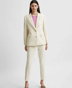Sale Jasje Rita Classic Blazer Birch B Off White Dames Blazers