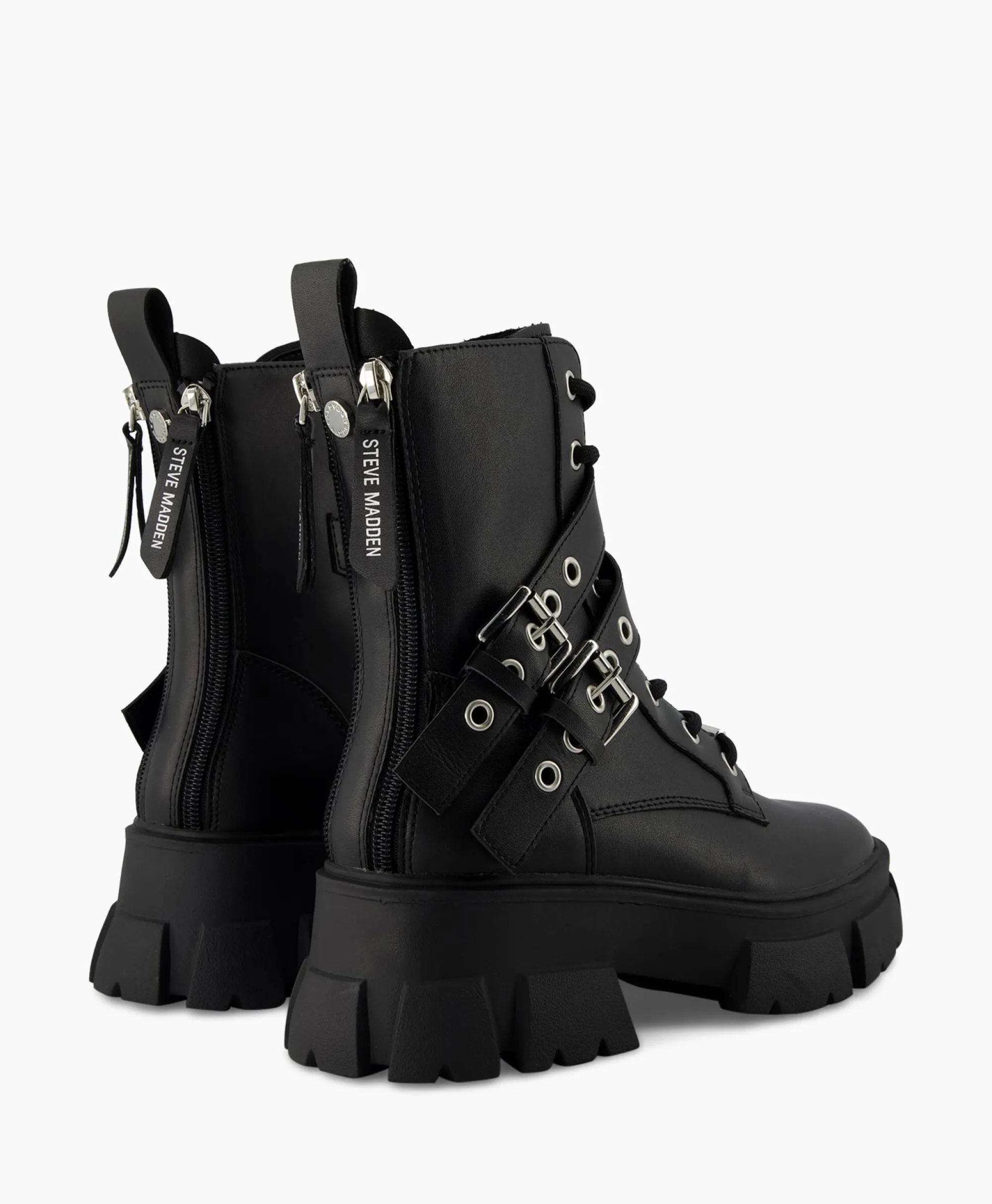 Online Enkellaars Traction Zwart Dames Laarzen