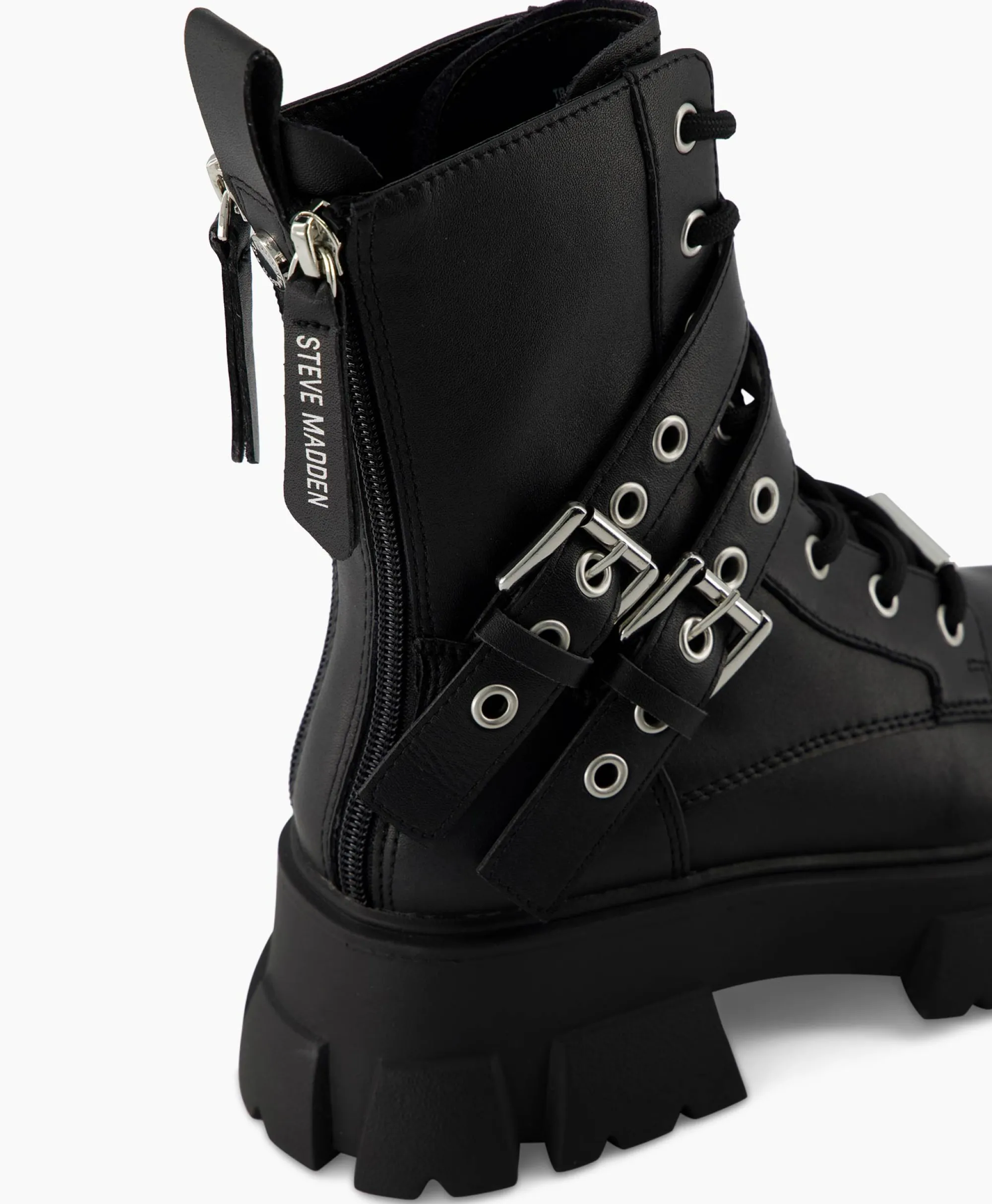 Online Enkellaars Traction Zwart Dames Laarzen