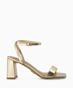 Discount Sandaal Met Hak Luxe Goud Dames Sandalen