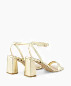 Discount Sandaal Met Hak Luxe Goud Dames Sandalen