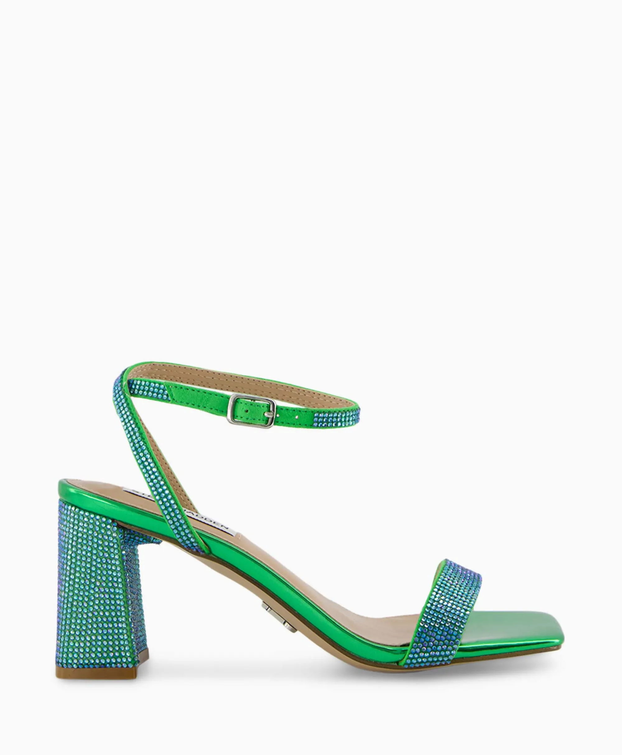 Sandaal Met Hak Luxe-R Blauw Dames Sandalen