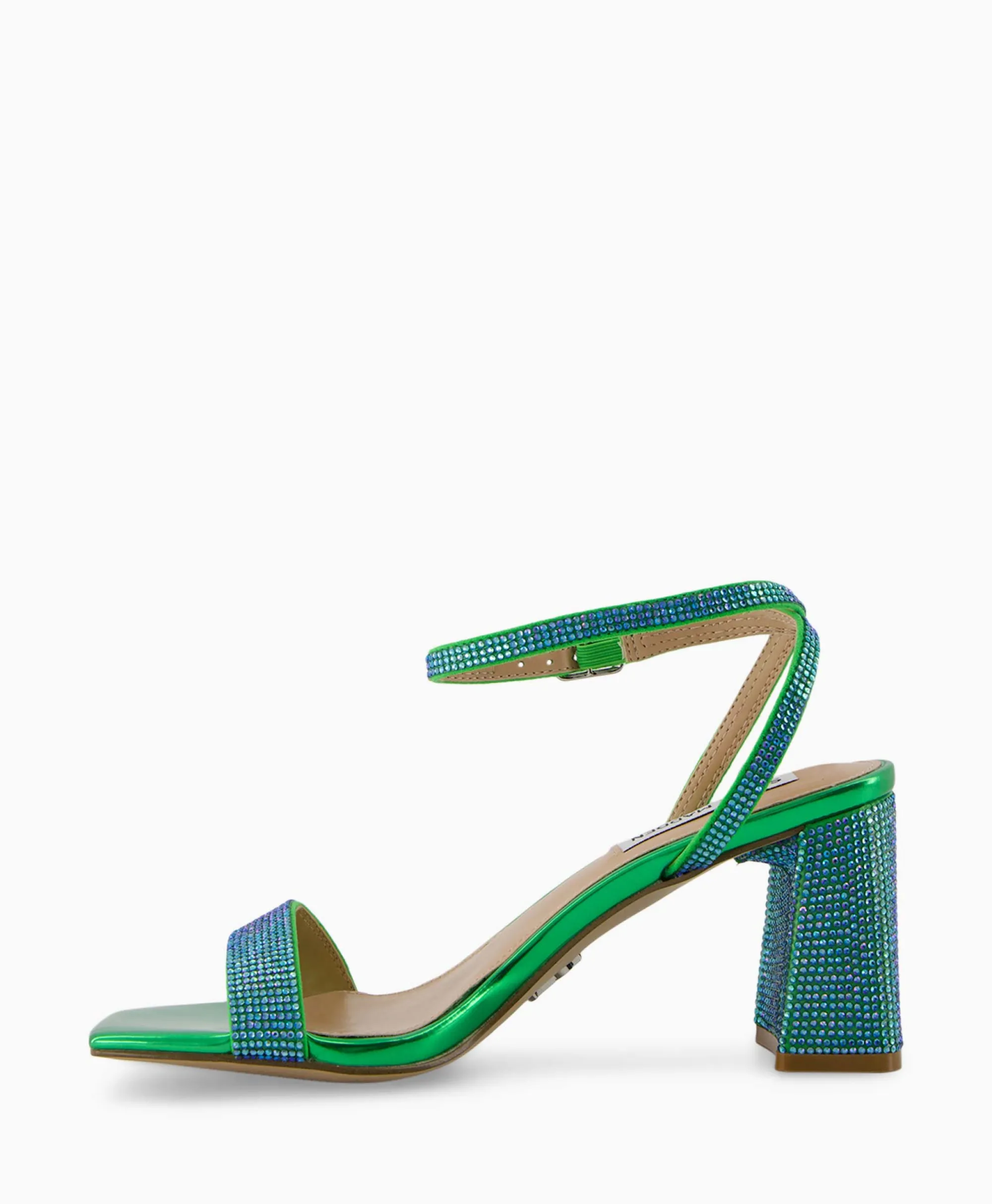 Sandaal Met Hak Luxe-R Blauw Dames Sandalen