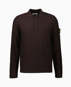 Sale Polo 535B9 Bordeaux Heren Polo's
