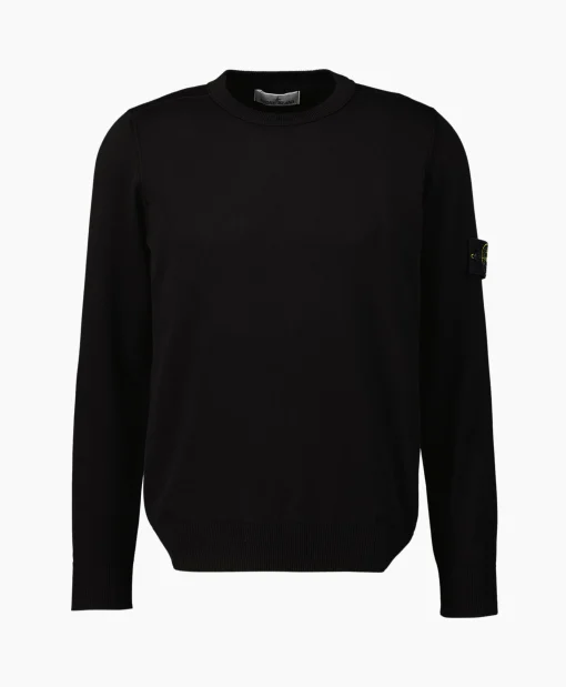 Stone Island Pullover 540B2 Zwart*Heren Truien
