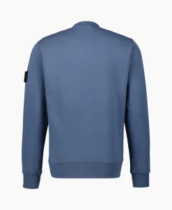 Discount Sweater 63051 Donker Blauw Heren Truien