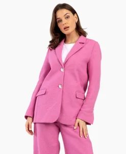 Online Blazer Sofie Tweed Lila Dames Blazers