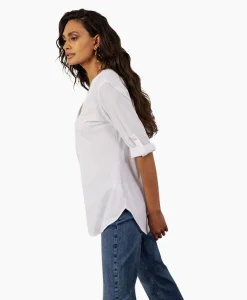 Outlet Blouse Evi Wit Dames Blouses