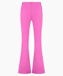 Clearance Broek Flair Bonded Trousers Lila Dames Broeken
