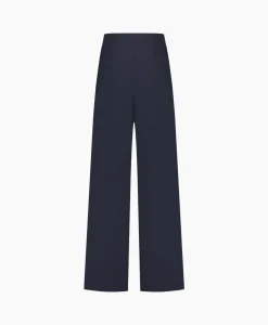 Best Broek Holly Bonded Trousers Donker Blauw Dames Broeken