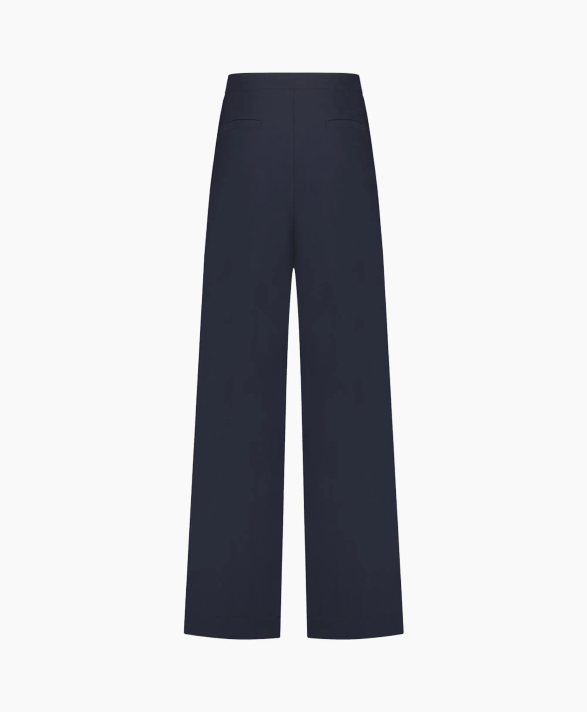 Best Broek Holly Bonded Trousers Donker Blauw Dames Broeken