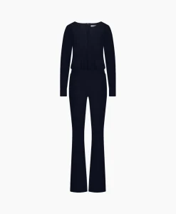 Hot Jumpsuit Kimmy Flair Donker Blauw Dames Jumpsuits