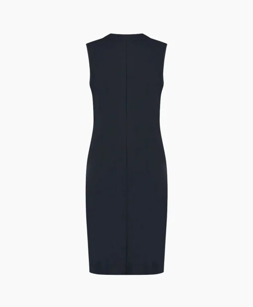 Studio Anneloes Jurk Simplicity Sls Dress Donker Blauw*Dames Jurken