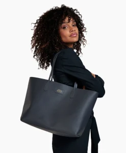 New Sneaker Shopper Sa Solid Donker Blauw Dames Tassen