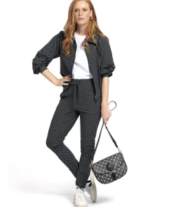 Discount Tas Crossbag Sa Print Zwart Dames Tassen