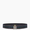 Tas Sa Elastic Stripe Belt Donker Blauw Dames Riemen