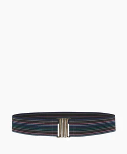 Tas Sa Elastic Stripe Belt Donker Blauw Dames Riemen