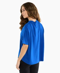 Best Top & T-Shirt Dani Sport Tee Blauw Dames T-Shirts & Tops
