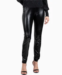 Discount Top Ally Metallic Legging Zwart Dessin Dames T-Shirts & Tops