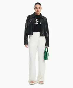 Discount Jack Cadena Sheep Soft Waxed Zwart Dames Jassen