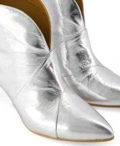 Enkellaars Tl-12804 Zilver Dames Laarzen