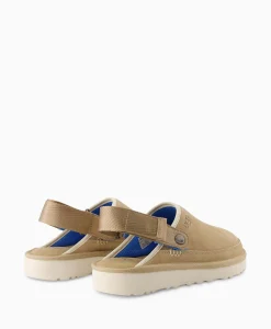 Sale Gesploafer M Goldencoast Clog Beige Heren Instappers