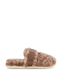 Sale Pantoffel M Fluff It Pop Bruin Dames Pantoffels