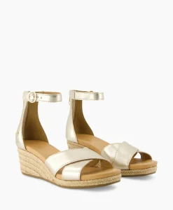 Discount Sandaal Eugenia Goud Dames Sandalen