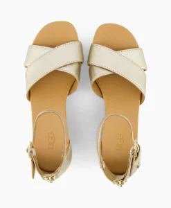 Discount Sandaal Eugenia Goud Dames Sandalen