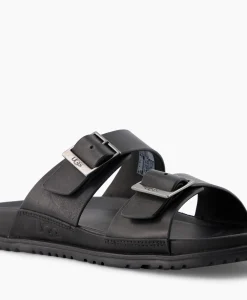 Sandaal Wainscott Buckle Slide Black Jeans Heren Sandalen