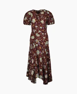 Best Maxi Jurk Heleen Bordeaux Dames Jurken