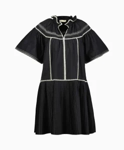 Online Mini Jurk Desi Zwart Dames Jurken