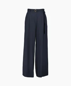 New Pantalon Hazel Donker Blauw Dames Broeken