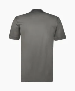 T-Shirt Interlock Supima Donkergrijs Heren T-Shirts