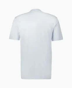 Hot T-Shirt Interlock Supima Midden Blauw Heren T-Shirts