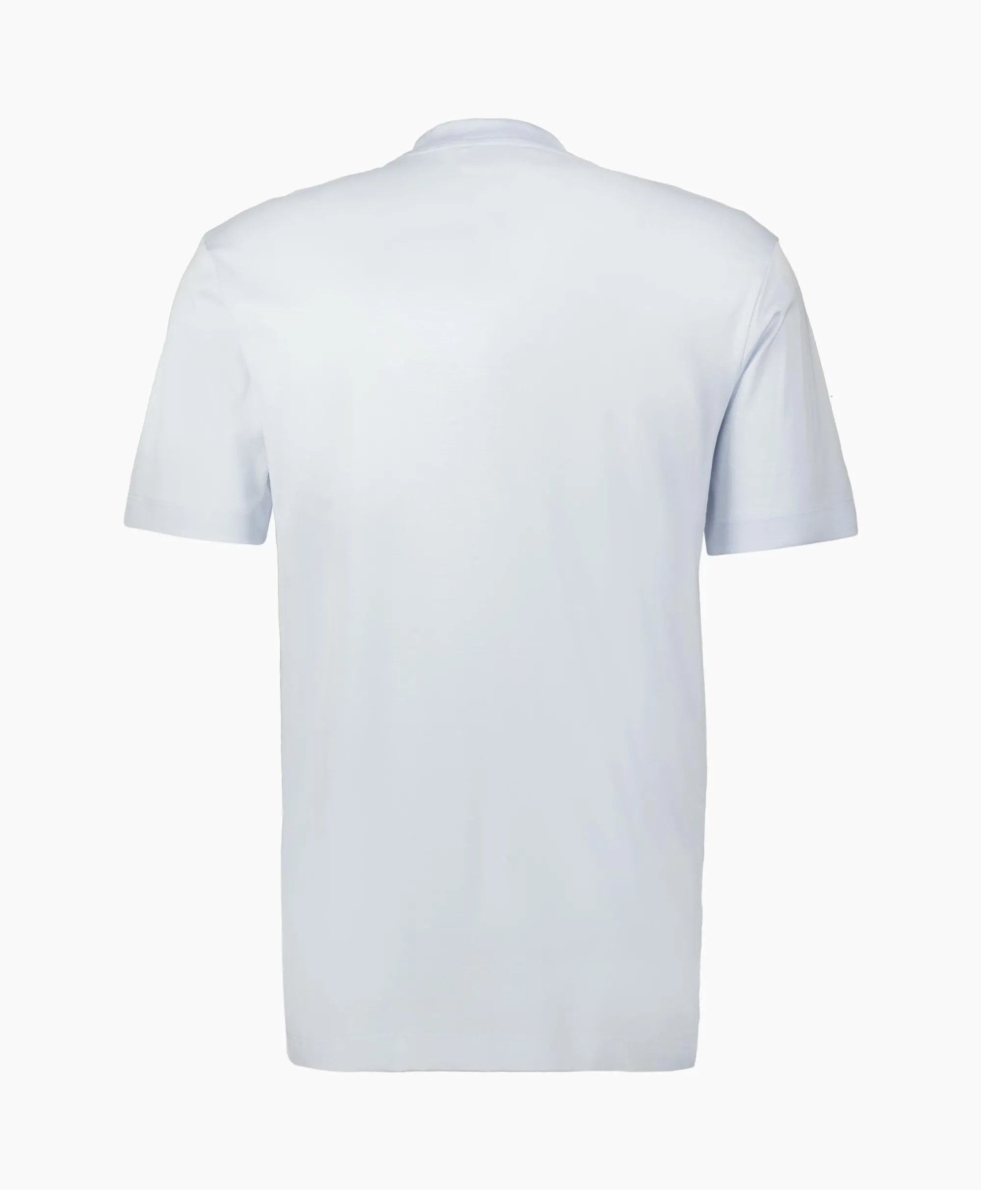 Hot T-Shirt Interlock Supima Midden Blauw Heren T-Shirts