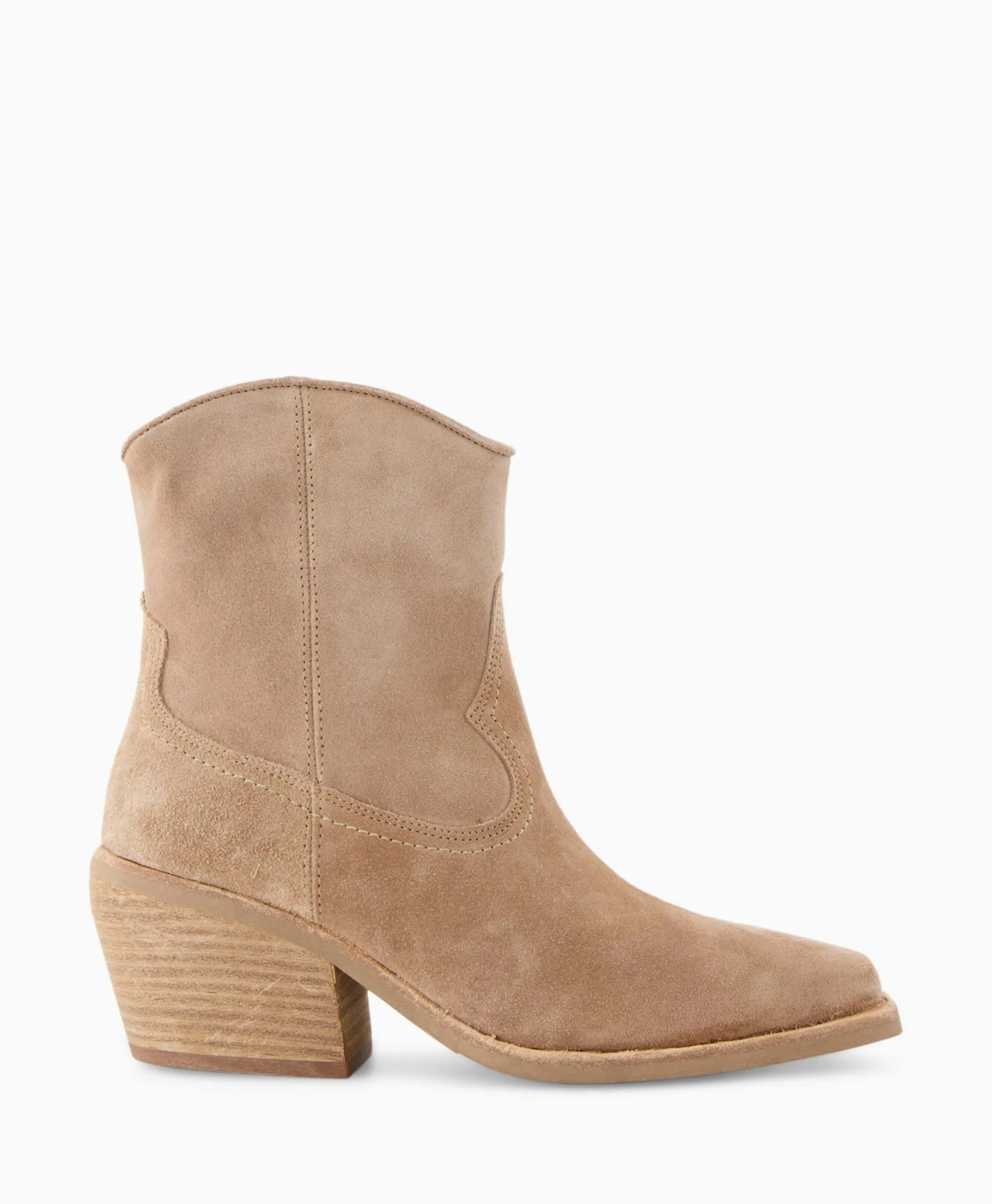 Enkellaars Eveline Beige Dames Laarzen