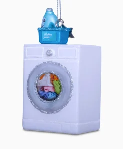 New Kerstbal Wasmachine Wit Lifestyle Lifestyle